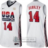 Camiseta USA 1992 Barkley Blanco