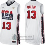 Camiseta USA 1992 Mullin Blanco