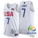 Camiseta USA 2016 Lowry Blanco