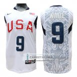 Camiseta Usa 2008 Wade Blanco