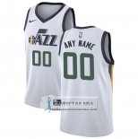 Camiseta Utah Jazz Personalizada 2017-18 Blanco