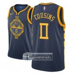 Camiseta Warriors Demarcus Cousins Ciudad 2018-19 Azul