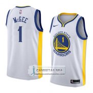 Camiseta Warriors Javale Mcgee Association 2018 Blanco