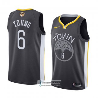 Camiseta Warriors Nick Young Statement 2017-18 Gris