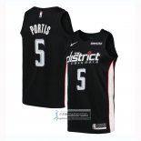 Camiseta Washington Wizards Bobby Portis Ciudad 2018-19 Negro