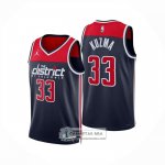 Camiseta Washington Wizards Kyle Kuzma NO 33 Statement 2024-25 Azul