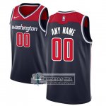 Camiseta Washington Wizards Personalizada 2017-18 Azul