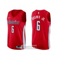 Camiseta Washington Wizards Troy Brown Jr. Earned Rojo