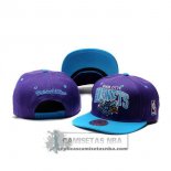 Gorra Hornets New Era Fifty Purpura Azul