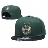 Gorra Milwaukee Bucks 9FIFTY Snapback Verde Negro