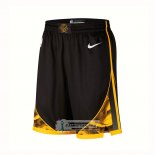 Pantalone Golden State Warriors Ciudad 2022-23 Negro