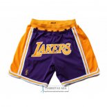 Pantalone Los Angeles Lakers Amarillo Violeta