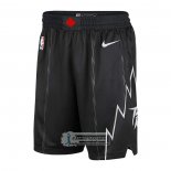 Pantalone Toronto Raptors Ciudad 2025-26 Negro