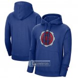 Sudaderas con Capucha Detroit Pistons Ciudad 2020-21 Azul