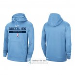 Sudaderas con Capucha Memphis Grizzlies Practice Performance 2022-23 Azul