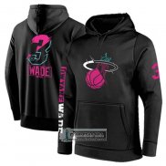 Sudaderas con Capucha Miami Heat Dwyane Wade Negro