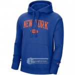 Sudaderas con Capucha New York Knicks Heritage Essential Azul