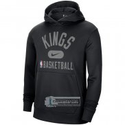 Sudaderas con Capucha Sacramento Kings Performance Practice 2021-22 Negro