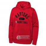 Sudaderas con Capucha Toronto Raptors Performance Practice 2021-22 Rojo