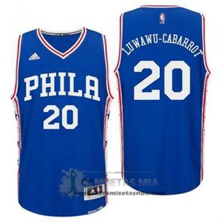 Camiseta 76ers Luwawu Cabarrot Azul