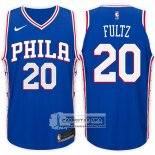 Camiseta 76ers Markelle Fultz 2017-18 Azul