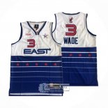 Camiseta All Star 2006 Dwyane Wade NO 3 Azul Blanco