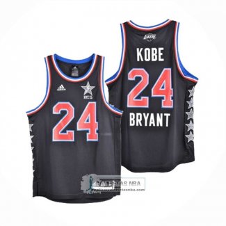 Camiseta All Star 2015 Kobe Bryant NO 24 Negro