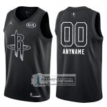 Camiseta All Star 2018 Houston Rockets Nike Personalizada Negro