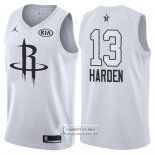 Camiseta All Star 2018 Rockets James Harden Blanco