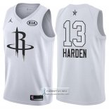 Camiseta All Star 2018 Rockets James Harden Blanco