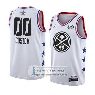 Camiseta All Star 2019 Denver Nuggets Personalizada Blanco