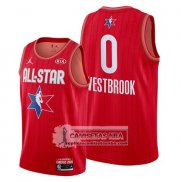 Camiseta All Star 2020 Houston Rockets Russell Westbrook Rojo