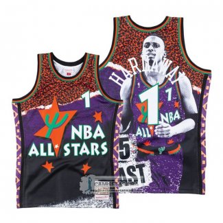 Camiseta All Star Orlando Magic Penny Hardaway Hardwood Classics Mitchell & Ness Violeta