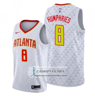 Camiseta Atlanta Hawks Isaac Humphries Blanco Association