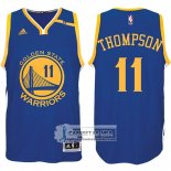 Camiseta Autentico Warriors Thompson Azul