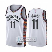 Camiseta Brooklyn Nets Kyrie Irving Ciudad 2019-20 Blanco