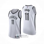 Camiseta Brooklyn Nets Kyrie Irving NO 11 Association Autentico Blanco