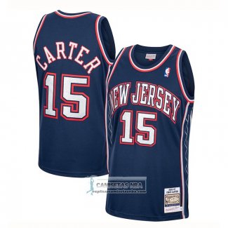 Camiseta Brooklyn Nets Vince Carter Retro Azul