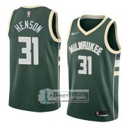 Camiseta Bucks John Henson Icon 2018 Verde