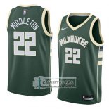 Camiseta Bucks Khris Middleton Icon 2018 Verde