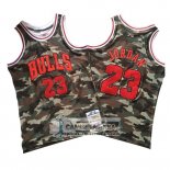 Camiseta Bulls Michael Jordan Hardwood Verde