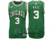 Camiseta Bulls Wade Verde