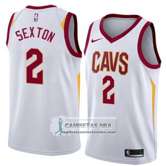 Camiseta Cavaliers Collin Sexton Association 2018 Blanco