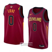 Camiseta Cavaliers Kevin Love Finals Bound Icon 2017-18 Rojo