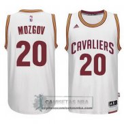 Camiseta Cavaliers Mozgov 2015 Blanco