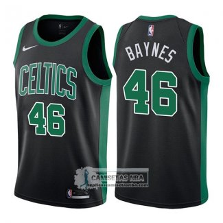 Camiseta Celtics Aron Baynes Statement 2017-18 Negro