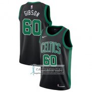 Camiseta Celtics Jonathan Gibson Statement 2017-18 Negro