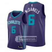 Camiseta Charlotte Hornets Jalen Mcdaniels Statement Violeta