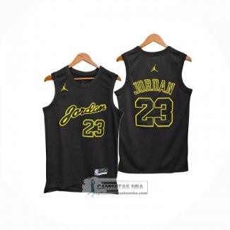 Camiseta Chicago Bulls Michael Jordan NO 23 Classics Negro