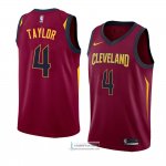 Camiseta Cleveland Cavaliers Isaiah Taylor Icon 2018 Rojo